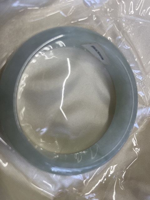 古玩玉器翡翠鐲子真品鑒賞圖