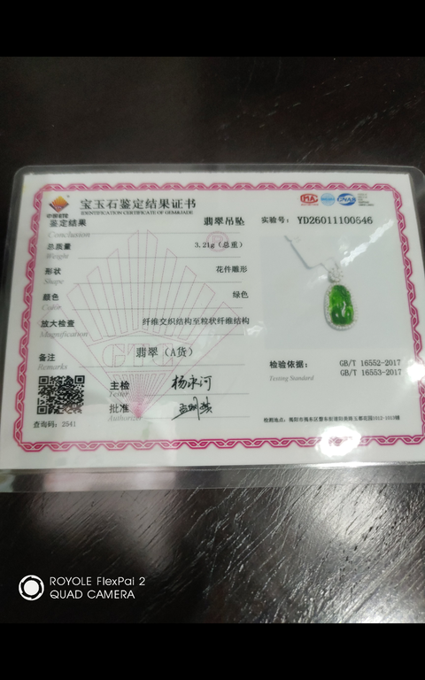 古玩玉器翡翠鑲嵌“貔貅掛件”真品鑒賞圖