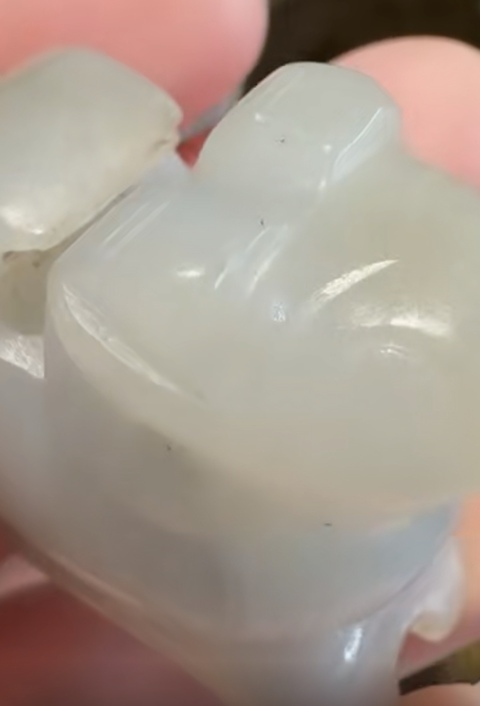 古玩玉器仿品玉梟真品鑒賞圖