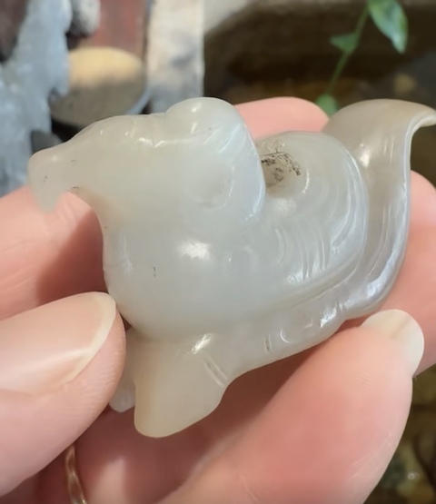 古玩玉器仿品玉梟真品鑒賞圖