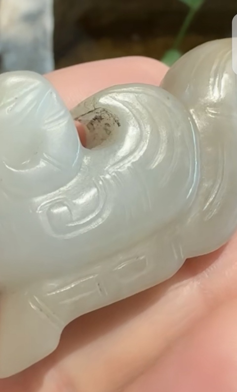 古玩玉器仿品玉梟真品鑒賞圖