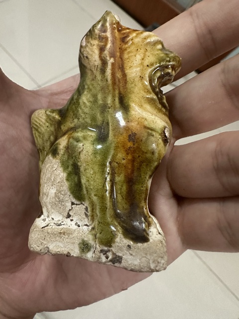 古玩陶瓷獅子真品鑒賞圖